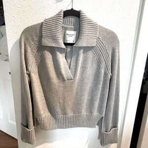Abercrombie & Fitch Collared Sweater
